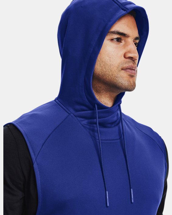 Sudadera con capucha sin mangas Curry UNDRTD para hombre, Blue, pdpMainDesktop image number 4